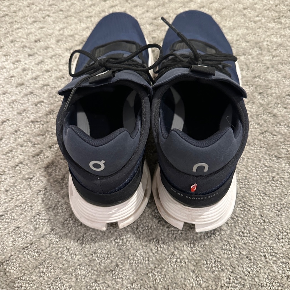 On Cloudnova Sneaker Men Size 10 Navy/White